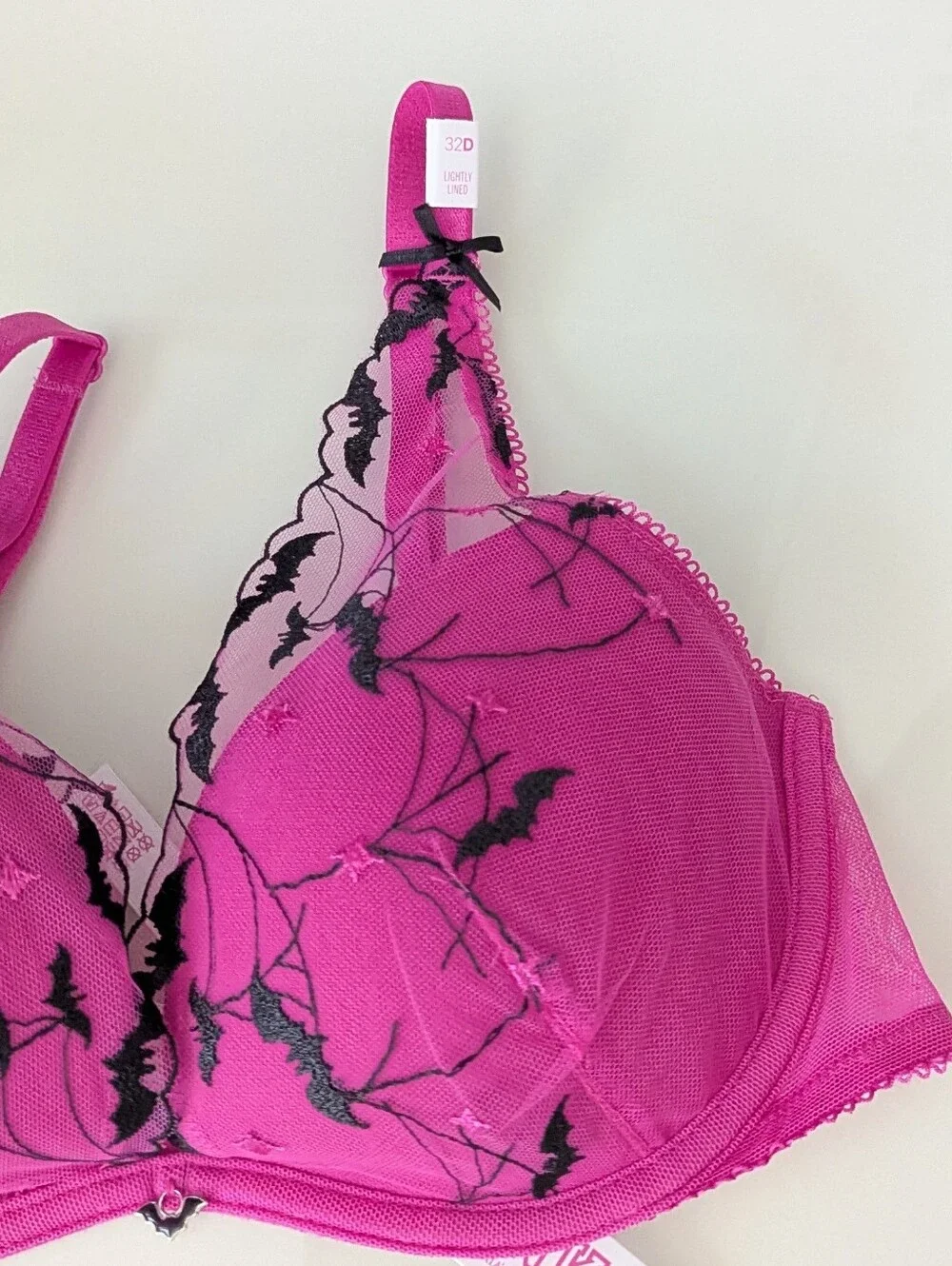Pink Wink Lightly Lined Plunge Bra